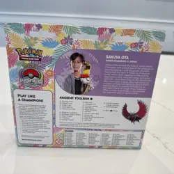New Pokemon World Championship Deck 2024 Honolulu Sakura Ota Ancient Toolbox - Image 2