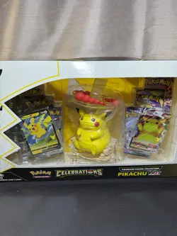 Pokemon TCG Celebrations Premium Figure Collection Box Pikachu Vmax Sealed 820650809408 - Image 3