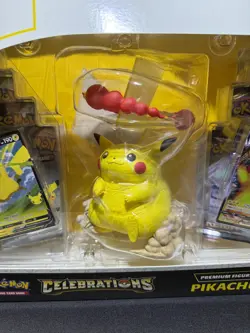 Pokemon TCG Celebrations Premium Figure Collection Box Pikachu Vmax Sealed 820650809408 - Image 4