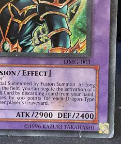 Dark Paladin DMG-001 HP Yu-Gi-Oh Prismatic Secret Rare Holofoil Promo - Image 4