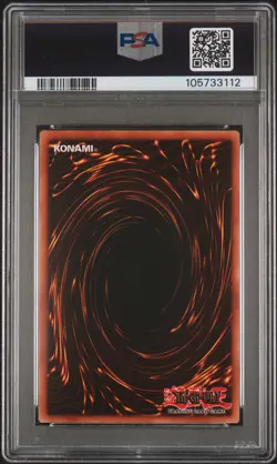2002 YU-GI-OH! MRL-MAGIC RULER #103 SERPENT NIGHT DRAGON PSA 9 - Image 2