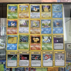 BASE SET Uncommon & Common Set WOTC 57/70 Cards - Image 2