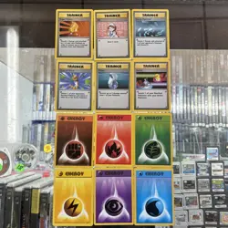 BASE SET Uncommon & Common Set WOTC 57/70 Cards - Image 3
