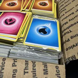 Pokemon TCG Lot Of Energy Cards 56 Sealed ETB Packs & Loose Energy Cards 15+ Pds - Image 3