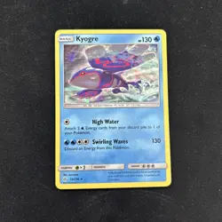 Kyogre 53/236 Cosmic Eclipse Cracked Ice Holo Promo Pokemon Card Near Mint - Image 1