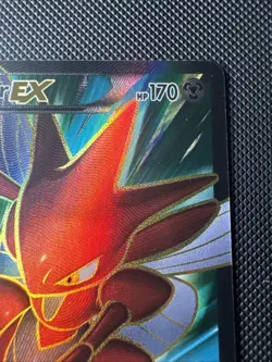 Scizor EX (Full Art) 119/122 Breakpoint Holo Near Mint Pokemon Card - Image 5