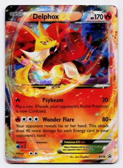 Delphox EX [XY19] XY Black Star Promo [Pokemon Card English] - Image 1