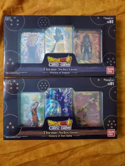 Dragon Ball Super Card Game: Theme Selection - History of Goku and Vegeta Sealed - Image 1
