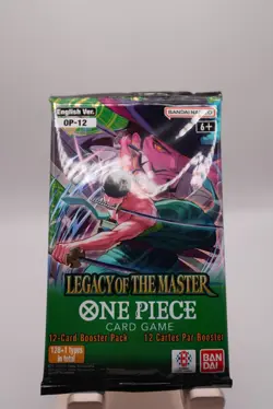 ONE PIECE Cards Game-Legacy of the Master-OP-12 Sealed Booster Pack English - Image 2
