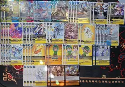 Digimon TCG - Three Great Angels Deck - Seraphimon, Ophanimon + 80 Extra Cards - Image 1