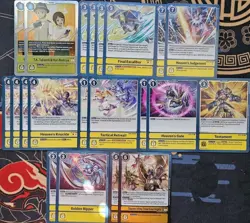 Digimon TCG - Three Great Angels Deck - Seraphimon, Ophanimon + 80 Extra Cards - Image 3