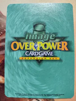 OverPower Image Aegis WildStorm McFarlane 1998 Spawn Hero Character Card Rare NM - Image 2