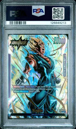 2025 DRAGON BALL SUPER CARD GAME FUSION WORLD NEW ADVENTURE VEGITO PSA 10 - Image 2