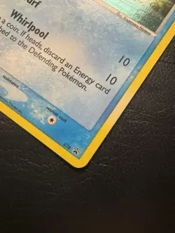 Pokemon Mudkip 018 Black Star Promo Holo Card Excellent Condition - Image 2