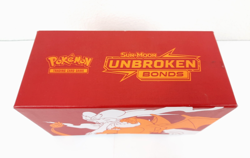 Box of Pokemon Sun & Moon Unbroken Bonds Cards + Dice & Tokens - Image 2