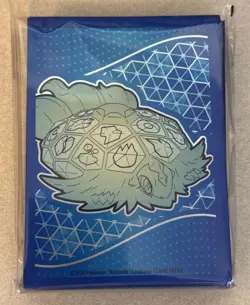Terapagos Card Sleeves (65) - Pokemon TCG ETB Sealed Stellar Crown ETB Sleeves - Image 1