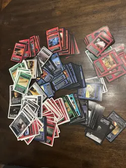Star Wars Customizable Card Game Lot 200 Cards SWCCG Decipher Inc. Lot #1 - Image 1