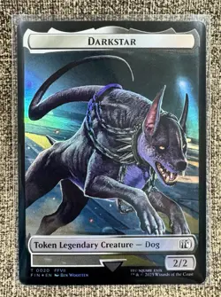 Angelo Darkstar Double-Sided Token Final Fantasy Foil NM/MINT - Image 2