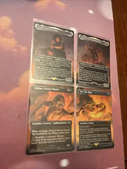 Mount Doom Scene [Set of 4] Universes Beyond: the Lord of the Rings Foirl - Image 1