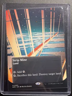 Strip Mine (0085) (Borderless) Edge of Eternities: Stellar Sights Regular - Image 1