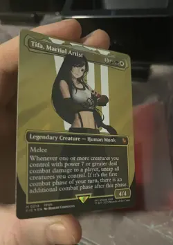 Tifa, Martial Artist (Borderless) (Surge Foil) Commander: Final Fantasy Foil - Image 4
