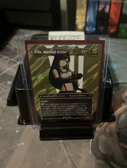 Tifa, Martial Artist (Borderless) (Surge Foil) Commander: Final Fantasy Foil - Image 5