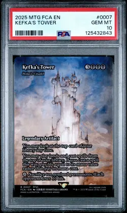 2025 MAGIC: THE GATHERING FINAL FANTASY: THROUGH THE AGES KEFKA'S TOWER PSA 10 - Image 1