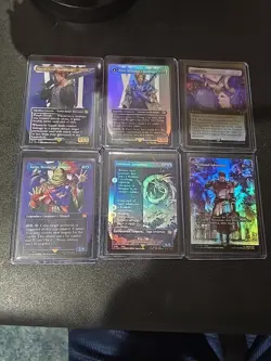 Mtg Final Fantasy Lot (6) Rare Foil Gogo Squall Dion - Image 2