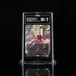 TAG 9 TERRA, HERALD OF HOPE MTG FINAL FANTASY #0212 BORDERLESS SURGE FOIL - Image 1