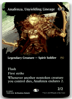 Anafenza, Unyielding Lineage (Borderless) R Tarkir: Dragonstorm 327 NM - Image 1
