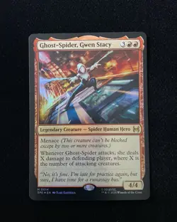 2025 Magic The Gathering MTG Marvel EN Foil M 0014 Ghost-Spider, Gwen Stacy gav - Image 1