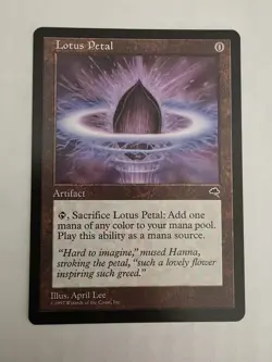 MTG Magic The Gathering Lotus Petal Tempest Regular - Image 1