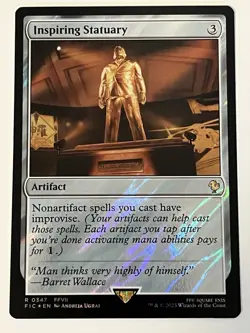 Inspiring Statuary Surge Foil Final Fantasy MTG 0347 Rare NM - Image 1