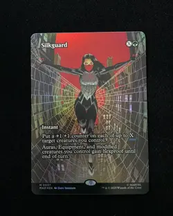 2025 Magic The Gathering MTG Marvel EN Foil M 0037 Silkguard gav - Image 1