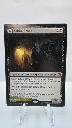 Eddie Brock - 0055 - NM - Marvel's Spider-Man - MTG - Image 1