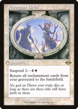 1x Resurgent Belief (Retro Frame) (Foil Etched) - NM - See Pic for Set - - Image 1