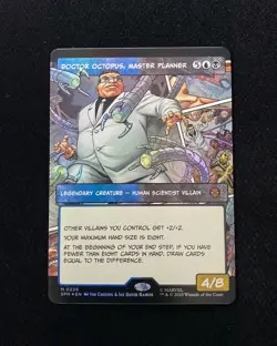 2025 Magic The Gathering MTG Marvel EN Foil M 0228 Doctor Octopus Master Planner - Image 1
