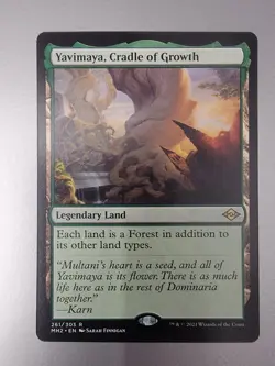 Yavimaya, Cradle of Growth | NM | Modern Horizons 2 | MH2 #262 | MTG - Image 1