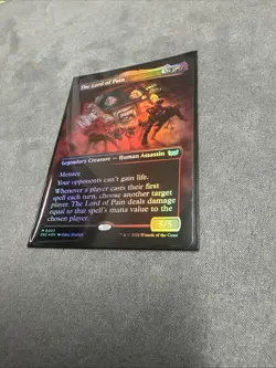 The Lord of Pain (Borderless) Commander: Duskmourn: House of Horror Foil - Image 1