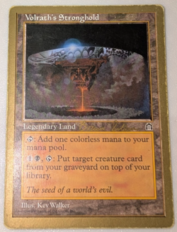 Volrath's Stronghold - 1998 Brian Selden (STH) NM World Championship Magic MTG - Image 1