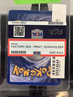 Pokemon Magneton Misprint Holo Bleed Error Card. Base Set And PSA Verified! - Image 4