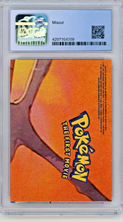 1999 Topps Pokemon The First Movie Pikachu & Raichu Sticker Puzzle CGC 8 *O/C* - Image 2