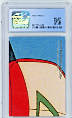 1999 Topps Pokemon Onix, Cubone, Eevee, Zubat, Farfetch'd, Chansey Sticker CGC 8 - Image 2