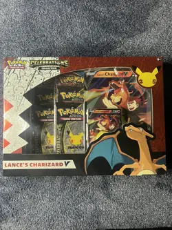 Pokemon TCG Charizard Celebrations Box Lances Edition Factory Sealed - Image 1