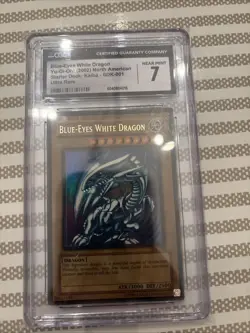 Yu-Gi-Oh! TCG Blue-Eyes White Dragon CGC 7 - Image 1