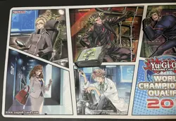 YuGiOh Spyral WCQ 2017 Playmat Official Konami Regional Promo Play Mat - Used - Image 4
