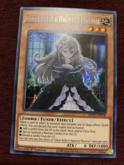 Yugioh: Ghost Belle & Haunted Mansion - Secret Rare - 1st - NM - MP22-EN258 - Image 1