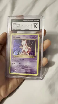 Mewtwo Pokemon (2023) Trading Card Game Classic - 014/034 Holo CGC GEM MINT 10 - Image 2