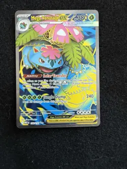 Mega Venusaur EX 155/132 Mega Evolution ENGLISH Pokemon TCG Card - Image 1