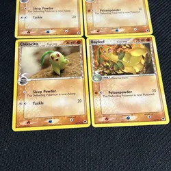 Chikorita 44/101 Bayleef 26/101 Delta Species EX Dragon Frontiers Pokemon Card 4 - Image 4